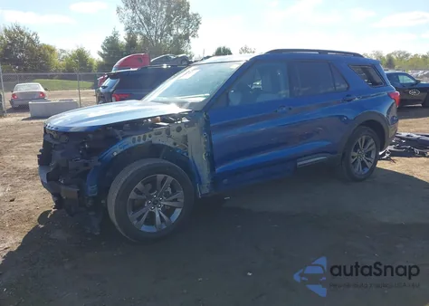 2021 Ford Explorer Xlt z USA, uszkodzony, nr VIN 1FMSK8DHXMGC05545